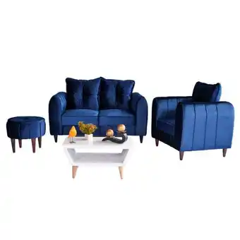 Sala ibg cassoni azul royal