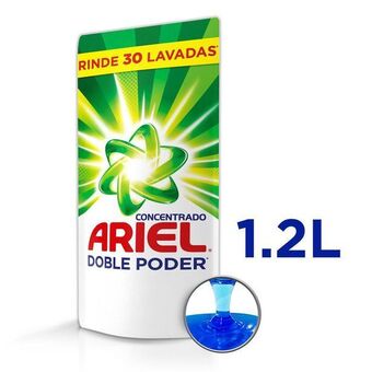 Carulla Detergente líquido ariel doble ariel 1200 ml oferta