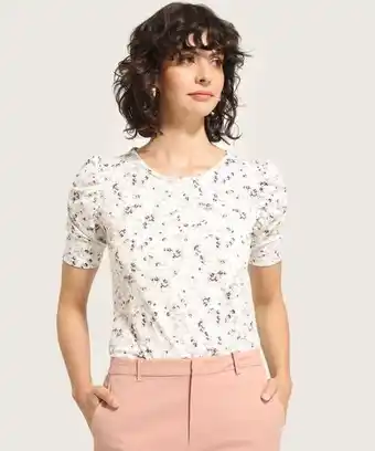 Pat Primo Camiseta para mujer con mangas englobadas y estampado floral oferta