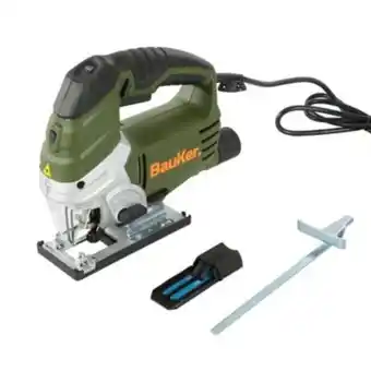 Constructor Sierra caladora laser 800w 0-3'000rpm con luz + 2 hojas de repuesto bauker oferta