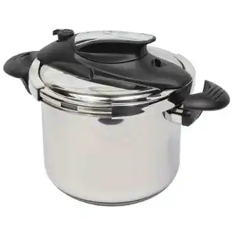 Olla a presión universal 6 litros acero inoxidable