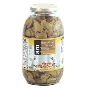 Makro Champinones aro cortados frasco 1000g oferta
