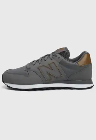 Dafiti Tenis lifestyle gris-cafe-blanco new balance 500 oferta
