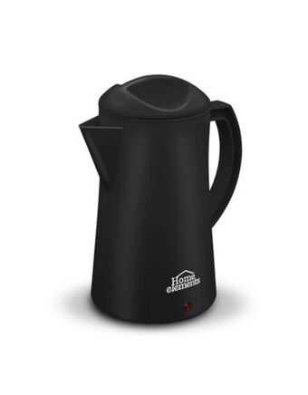 Jarra cafetera y hervidora eléctrica 2en1 home elements 1,2l