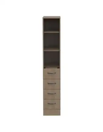 Flamingo Torre de baño vanguard (1c) rovere/blanco 173,5x30,4x44,6 cm oferta