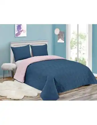 Flamingo Edredon serenity azul oscuro quuen oferta