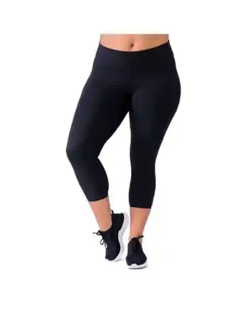 Flamingo Capri lux crop plus negro oferta