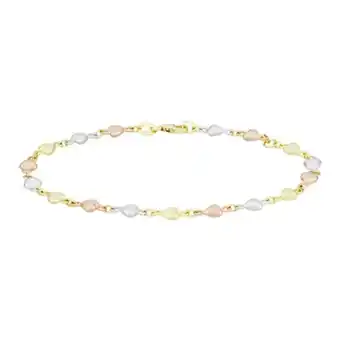 Kevin's Joyeros Pulsera en oro amarillo de 18 kilates, 18 cm. de largo, 4 mm. de ancho, con terminado en diamantado oferta