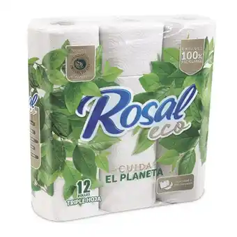 Makro Papel higienico rosal ecologico 31m 12u oferta