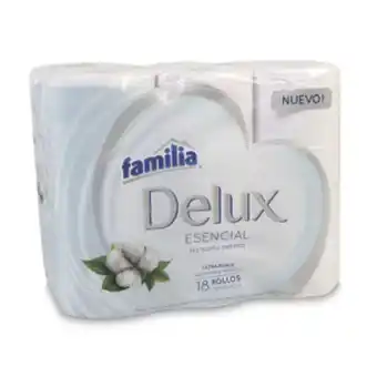 Makro Familia papel higiénico delux x 18 und. oferta