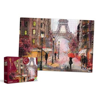 Olímpica Rompecabezas ronda x 1000 pzas coleccionarte parís oferta