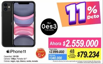 Alkomprar iPhone 11 128GB oferta