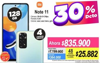 Alkomprar MI Redmi Note 11 128GB oferta