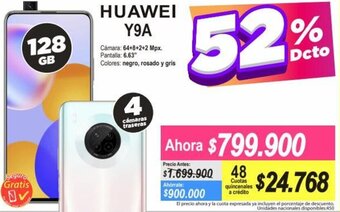 Alkomprar Huawei Y9A 128GB oferta