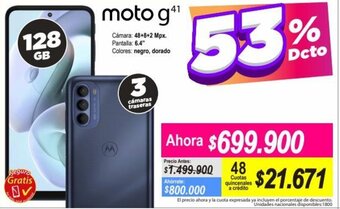 Alkomprar Moto G41 128GB oferta