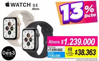 Alkomprar Watch SE 40mm oferta