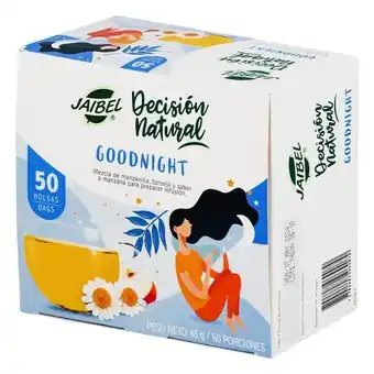 Éxito Aromática good night jaibel 45 gr oferta