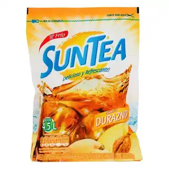 Éxito Te polvo durazno suntea 218 gr oferta