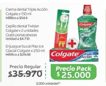 Jumbo Crema dental triple acción colgate x 150 ml oferta