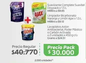 Jumbo Suavizante complete suavitel doypack x 1.5 l oferta
