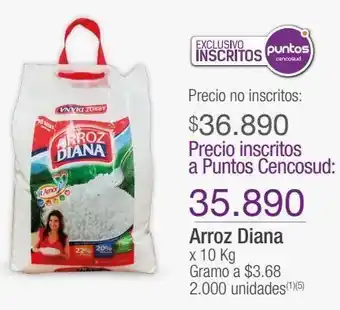 Jumbo Arroz diana x 10kg oferta