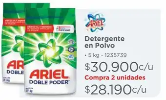 Easy Detergente en polvo ariel x 5kg oferta
