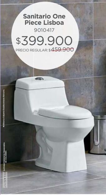 Easy Sanitario one piece vessanti lisboa bl oferta