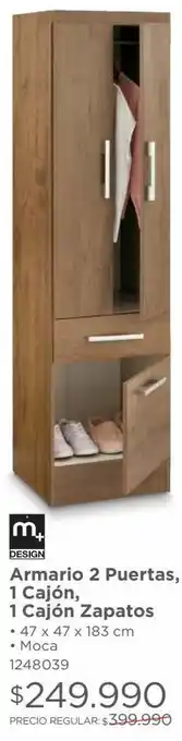 Easy Closet 2pts/1cj/1cj zap 47x47x183 moca oferta