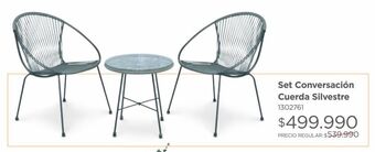 Easy Set conversacion cuerda silvestre oferta
