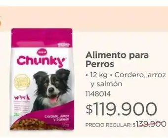 Easy Alimento chunky cordero y salmon 12 kg oferta