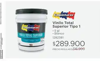 Easy Vinilo total superior t1 blanco 5 gl oferta