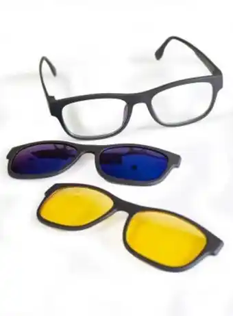 Gafas antireflejo polarizadas magnéticas 3 e...