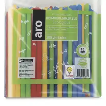 Makro Pitillo aro jumbo color 10mmx100u oferta