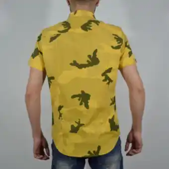 Camisa estampada manga corta now nicolas