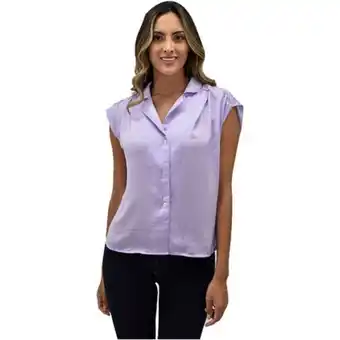 Vamos Blusa manga sisa cuello oferta