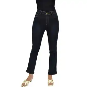 Vamos Jeans tiro alto bota ancha oferta