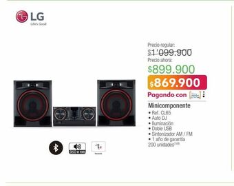 Jumbo Minicomponente oferta
