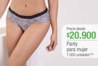 Jumbo Panty para mujer oferta