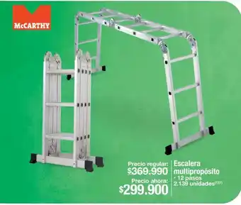 Jumbo Escalera multipropósito • 12 pasos oferta