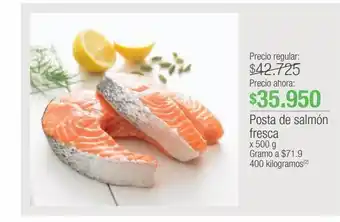 Jumbo Posta de salmón fresca 500g oferta