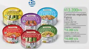 Jumbo Conservas vegetales oferta