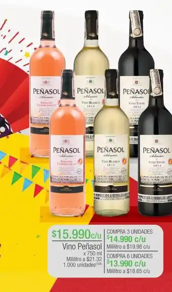 Jumbo Vino peñasol oferta