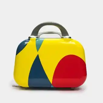 Panamericana Neceser con cremallera, diseño formas multicolores oferta