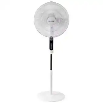 Home Sentry Ventilador de pedestal 3 velocidades con timer clark blanco fd40a41 oferta