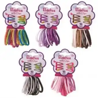 Home Sentry Bandas elásticas ah1776 con clips para el cabello surtidos oferta