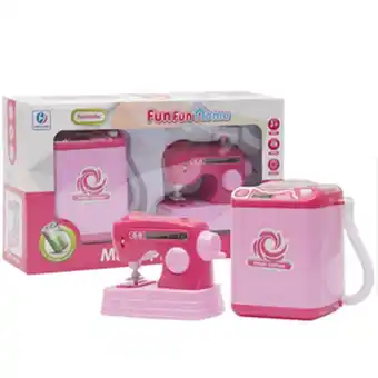 Alkosto Set lavadora y maquina de coser de juguete fun fun home oferta