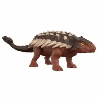 Alkosto Dinosaurio de juguete jurassic world ankylosaurus, ruge y ataca oferta