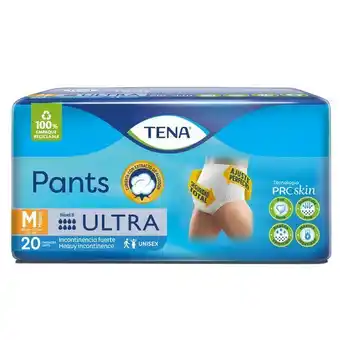 Éxito Pañal ultra medio x 20 und tena 20 und oferta