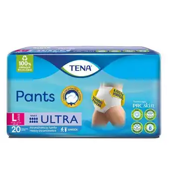 Éxito Pañal ultra largo x 20 und tena 20 und oferta