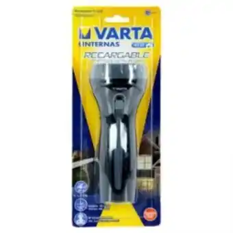 Home Sentry Linterna varta vrecmini120vf 5 luz led recargable negro con gris oferta